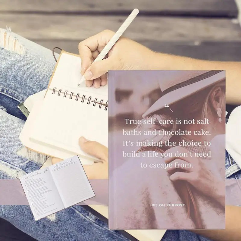 Reflection Journal | Planning Journal Notebook | Gratitude Journal Diary Notebook Punching Schedule Planning Notebook for Women